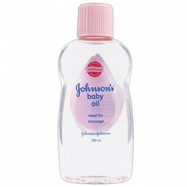 JOHNSONS BABY OIL PINK 200ML