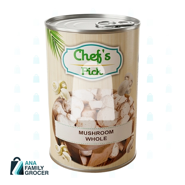 CHEF'S PICK WHOLE MUSHROOM 400G