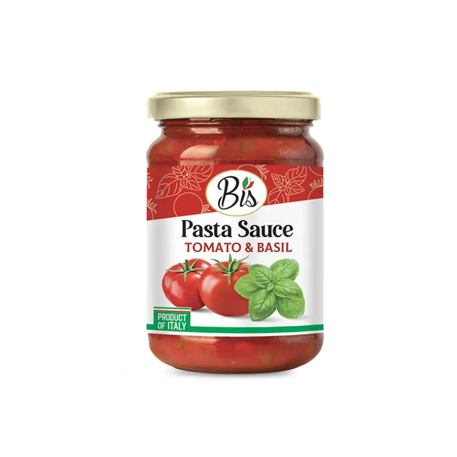 BIS PASTA SAUCE TOMATO & BASIL 350G
