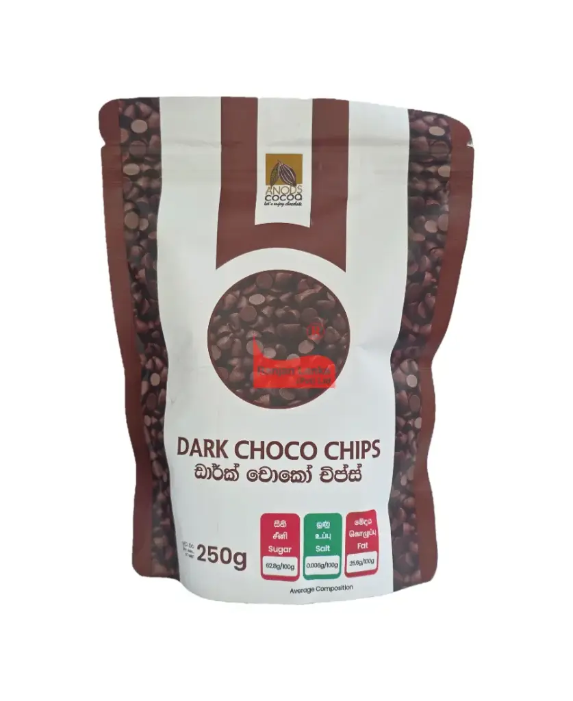 ANODS DARK CHOCO CHIPS 250G