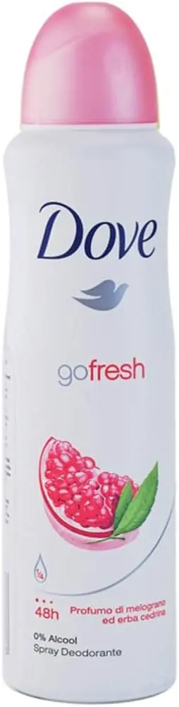 DOVE APA GO FREE POMEGRANATE 250ML