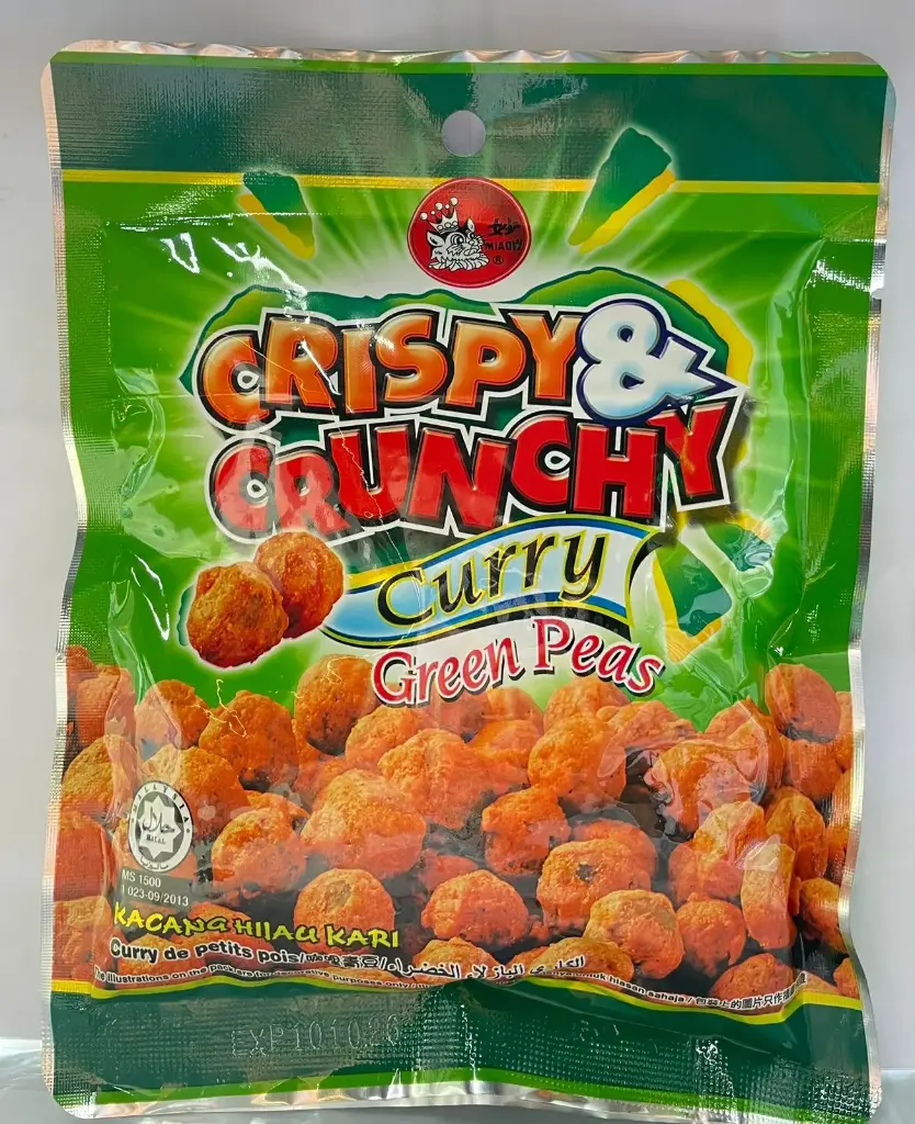 C&C CURRY GREEN PEAS 75G