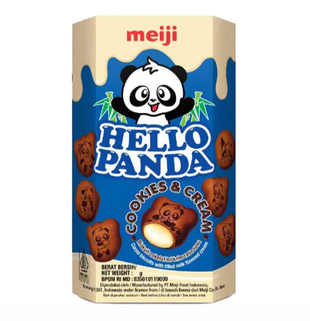MEIJI HELLO PANDA COOKIES & CREAM 42G