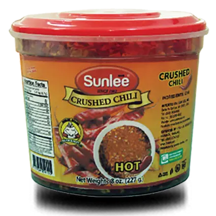 SUNLEE CRUSHED CHILLI 227G