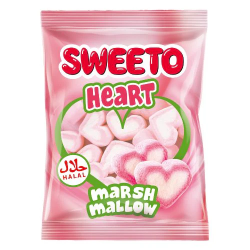 SWEET MALLOW HEART 140G