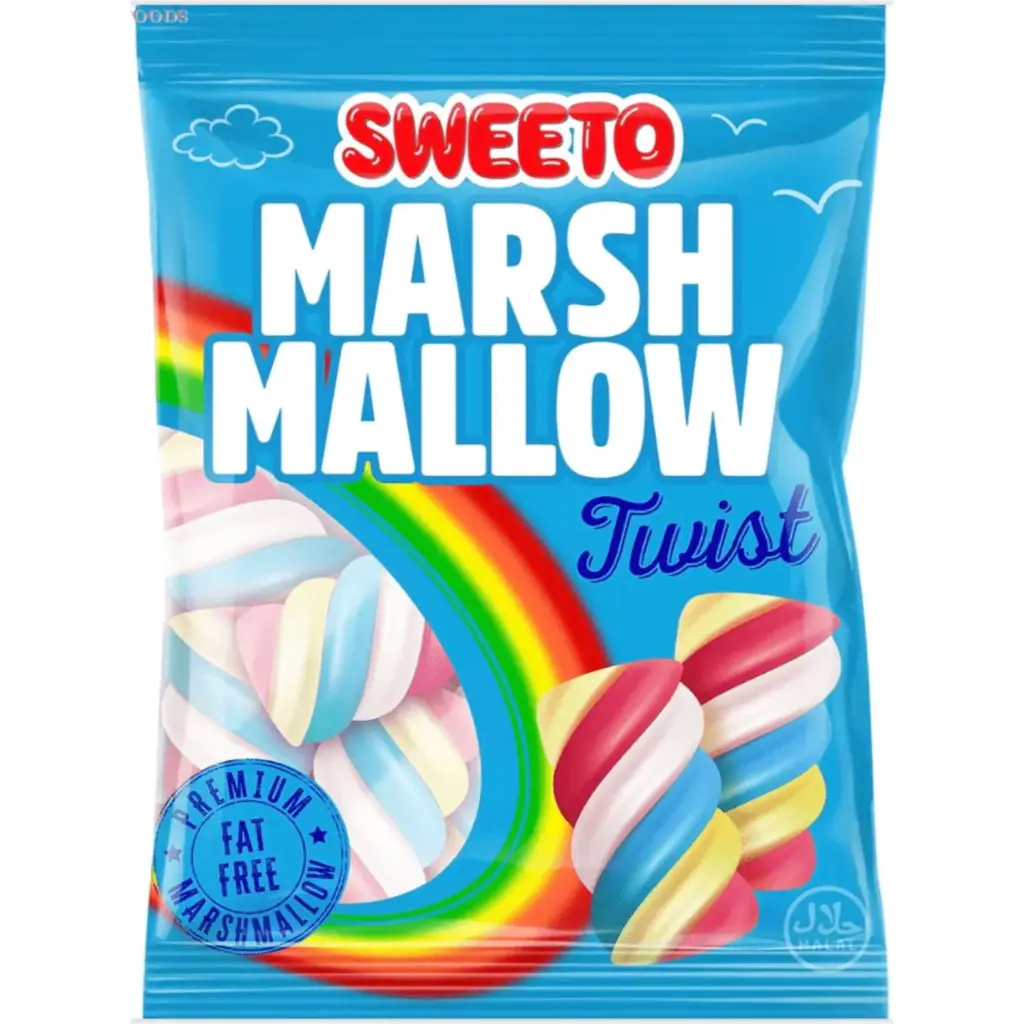 SWEET MALLOW TWIST 140G 