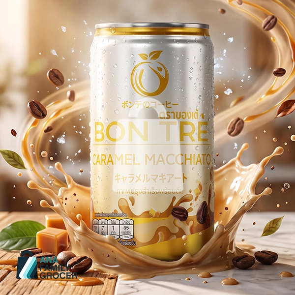 BON TRE COFFEE CARAMEL MACCHIATO 180ML