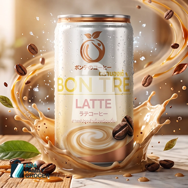 BON TRE COFFEE LATTE 180ML