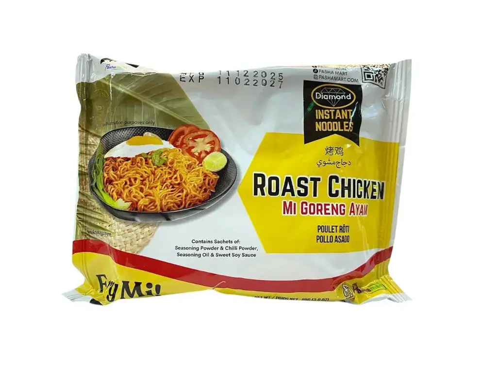 DIAMOND FRY MI-ROASTED CHICKEN FRIED NOODLES 85G