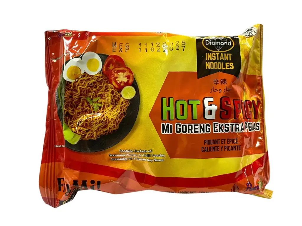 DIAMOND HOT & SPICY FRIED NOODLES 75G