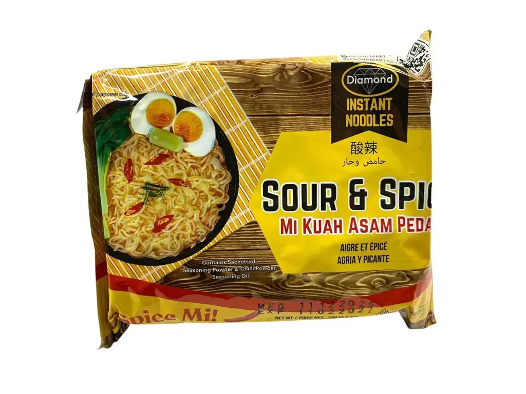 DIAMOND SPICE MI SOUR & SPICY SOUP NOODLE 70G