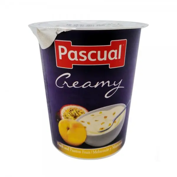 PASCUAL YOGURT T/C PEACH & PASSION 120G
