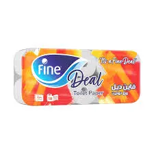 FINE TOILET TISSUE ROLL FINE DEAL 150 SHEETS 2 PLY (10 ROLL )