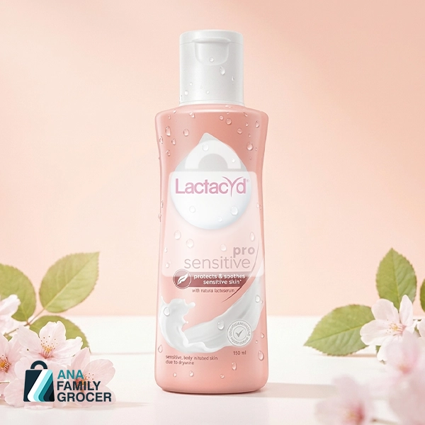 LACTACYD FEMININE WASH PRO SENSITIVE 150ML