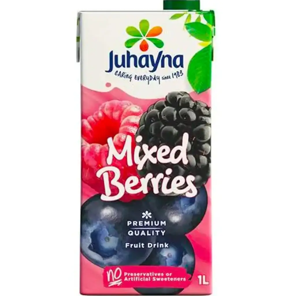 JUHAYNA CLASSIC JUICE BLENDS MIXED BERRIES 1L