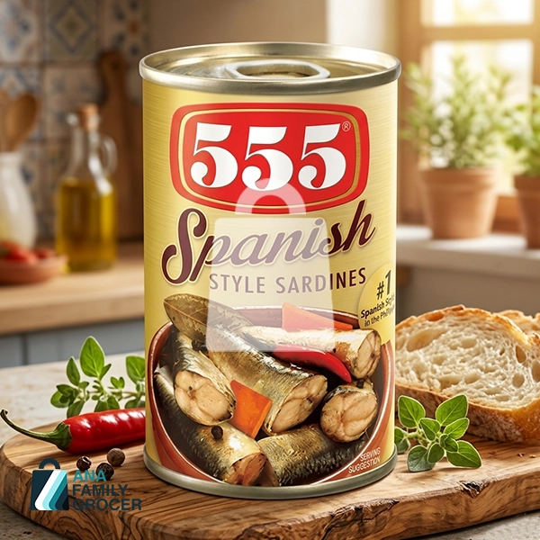 555 SARDINES SPANISH STYLE 155G