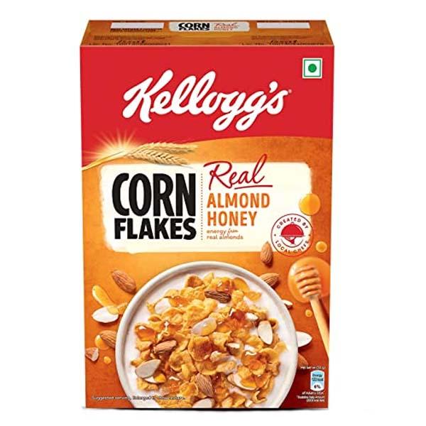 KELLOGGS CORN FLAKES REAL ALMOND & HONEY 300G