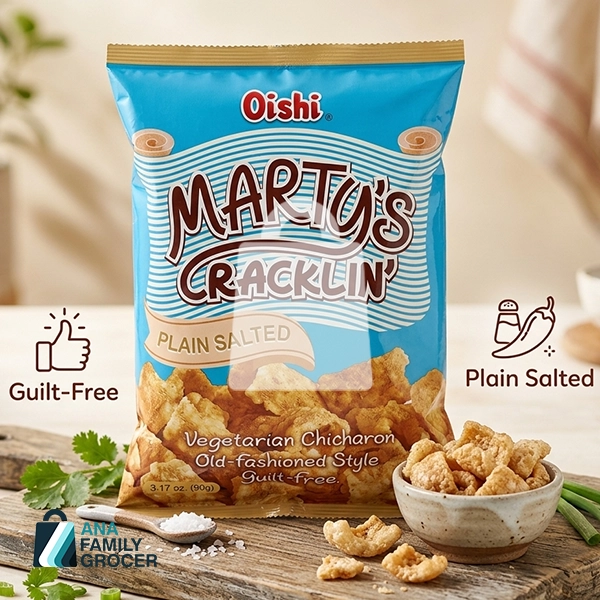 OISHI MARTY'S CRACKLIN PLAIN SALTED 90G