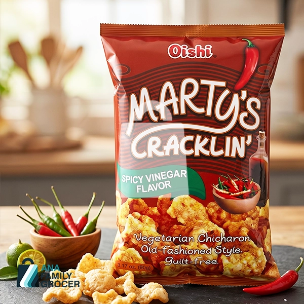 OISHI MARTY'S CRACKLIN SPICY VINEGAR 90G
