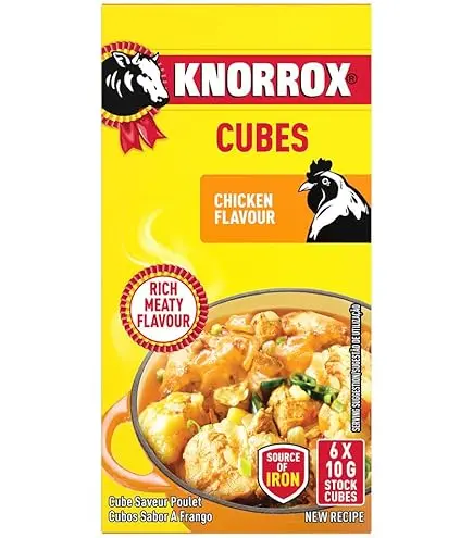 KNORROX STOCK CHICKEN CUBE 60G