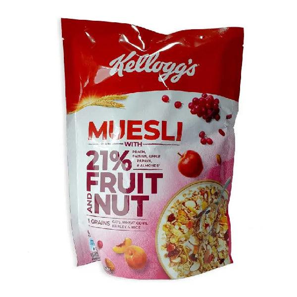 KELLOGGS MUESLI FRUIT & NUT 750GM