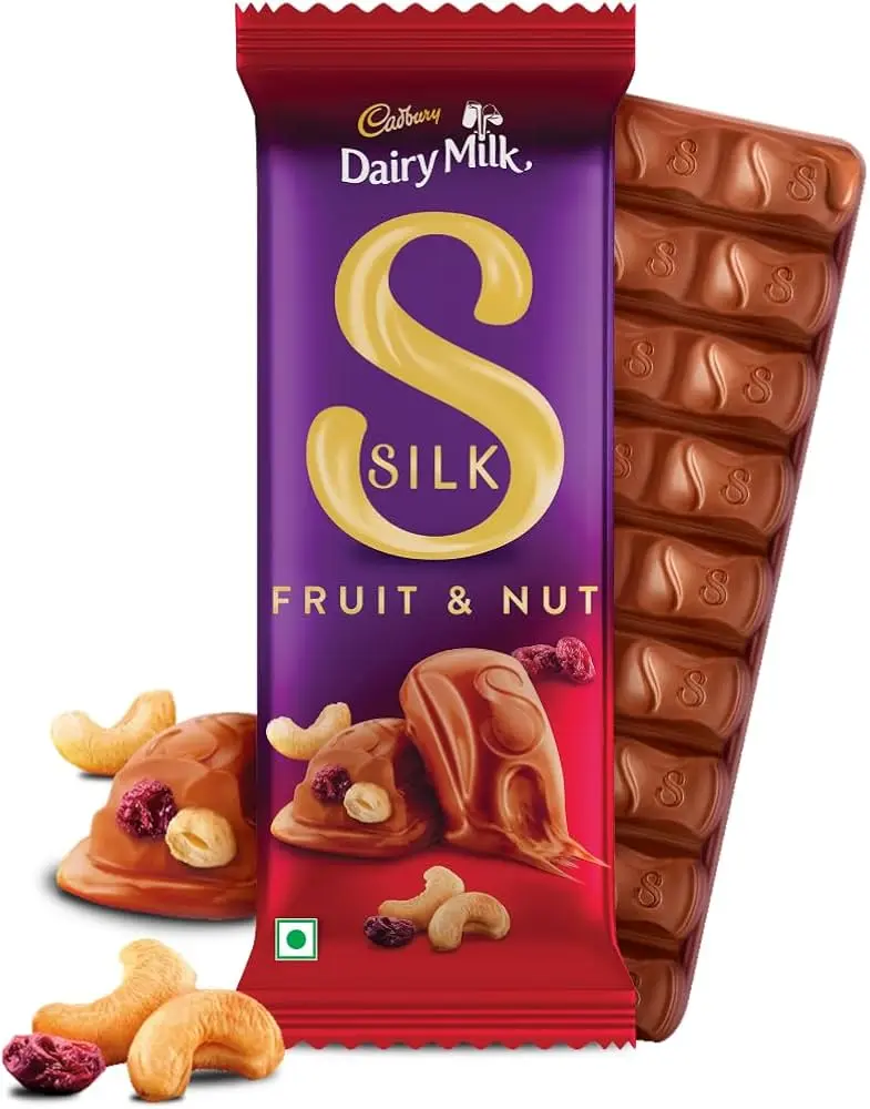 CADBURY DAIRY FRUIT & NUT SILK 129G