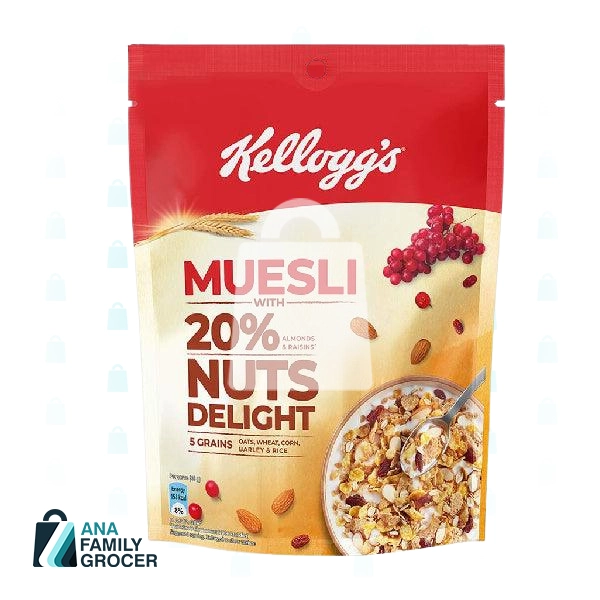 KELLOGG'S MUESLI NUTS DELIGHT 500G