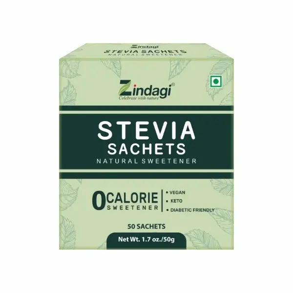 SWEETENER -STEVIA SACHET 50 SACHET X 50G