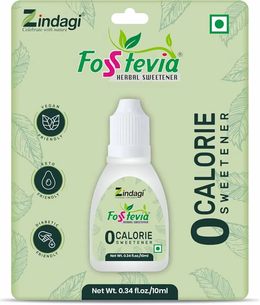 SWEETENER STEVIA DROPS 10ML