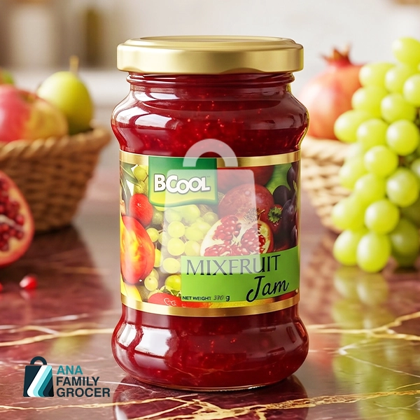 BCOOL JAM MIXED FRUIT 370G 