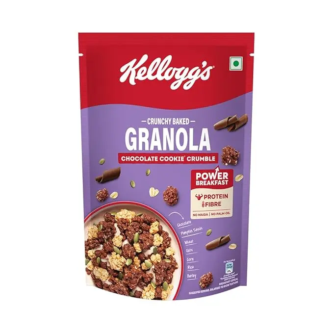 KELLOGG'S GRANOLA CHOCOLATE COOKIE CRUMBLE 400G