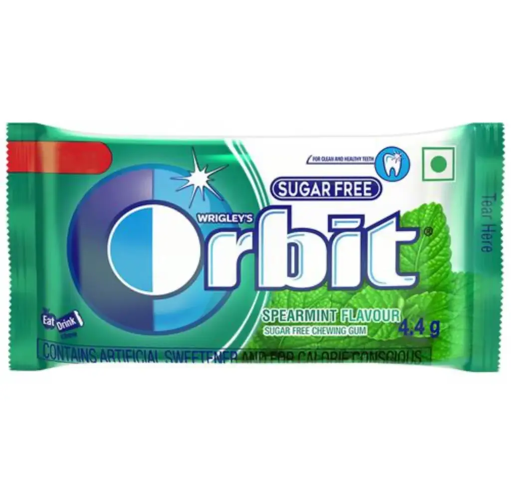 ORBIT CHEW CANDY SPEAR MINT 3.3G