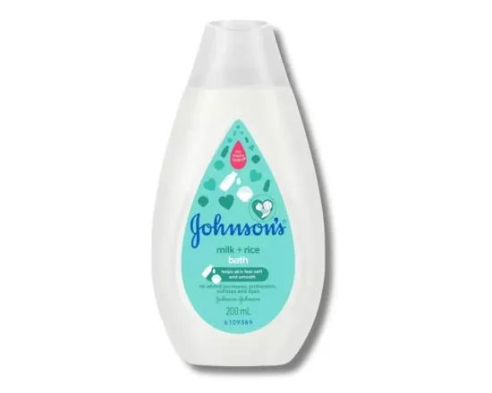 JOHNSON'S BABY BATH MILK + RICE 200ML