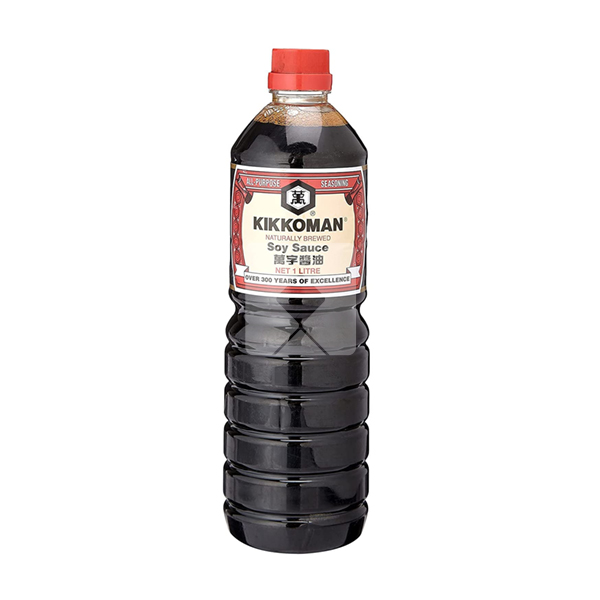 KIKKOMAN SOY SAUCE 1LTR