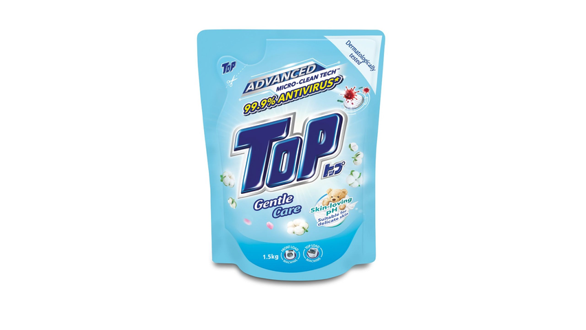 TOP LIQUID REFILL SOFT BLUE GENTLE CARE 1.5KG