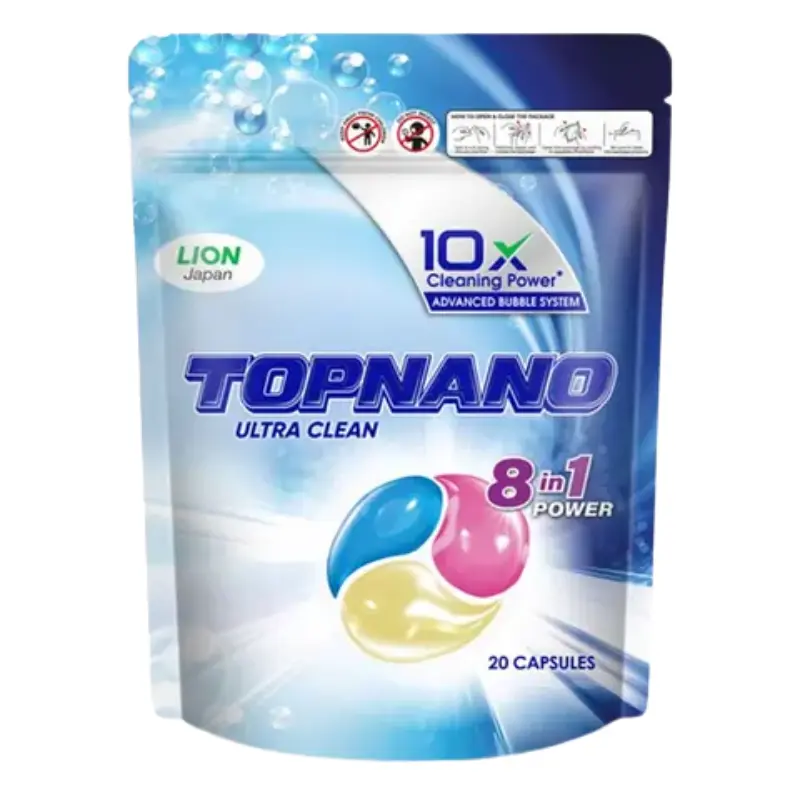 TOP NANO DETERGENT CAPSULE ULTRA CI-BLUE 240G