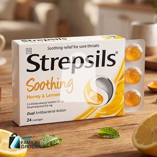 STREPSILS BLISTER HONEY & LEMON BOX X 24