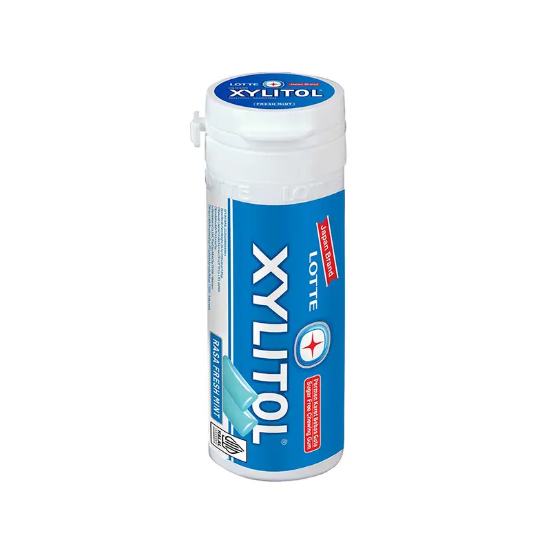 LOTTE XYLITOL FRESH MINT MINI BOTTLE 26.1G