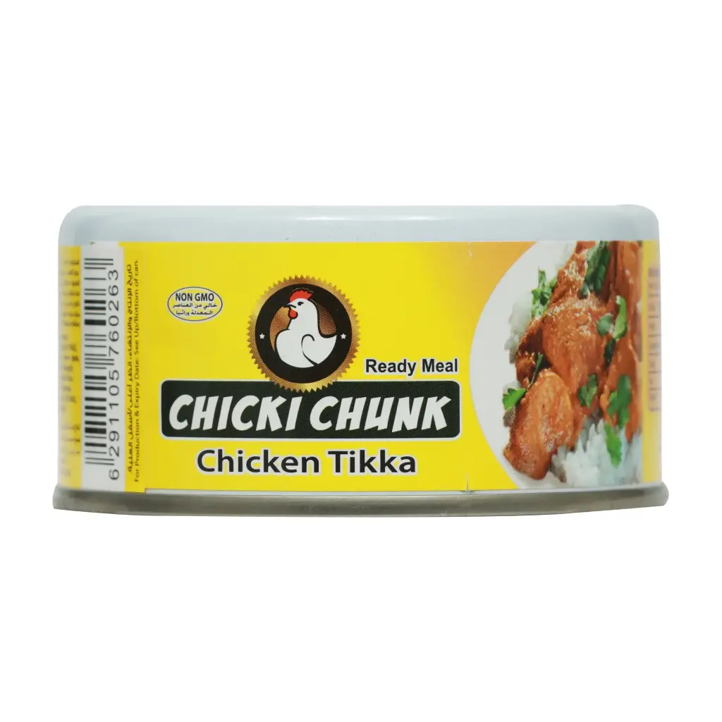 CHICKI CHUNK CHICKEN IN TIKKA 160G