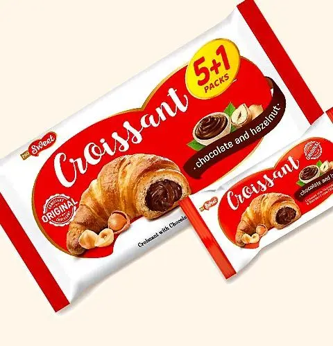 PRO SWEET CROISSANT CHOCOLATE & HAZELNUT 40G