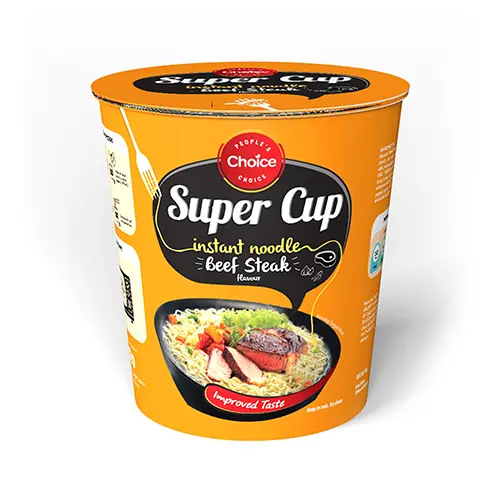 PEOPLE'S CHOICE SUPER CUP NOODLE BEEF 65G