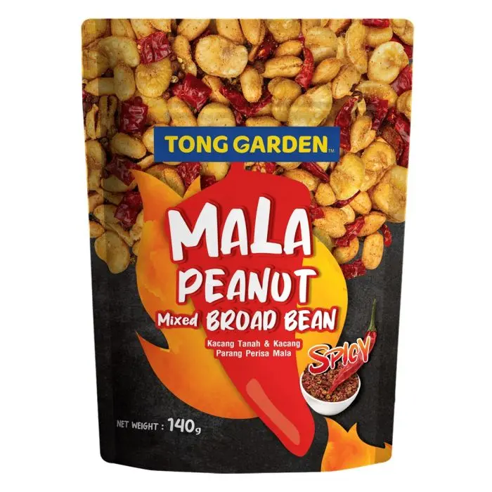 TONG GARDEN BROAD MALA MIXED PEANUT 120G