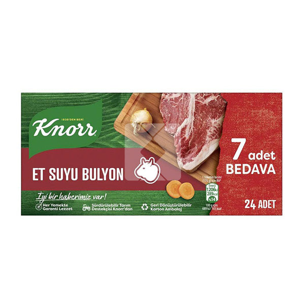 KNORR BEEF CUBES 10G