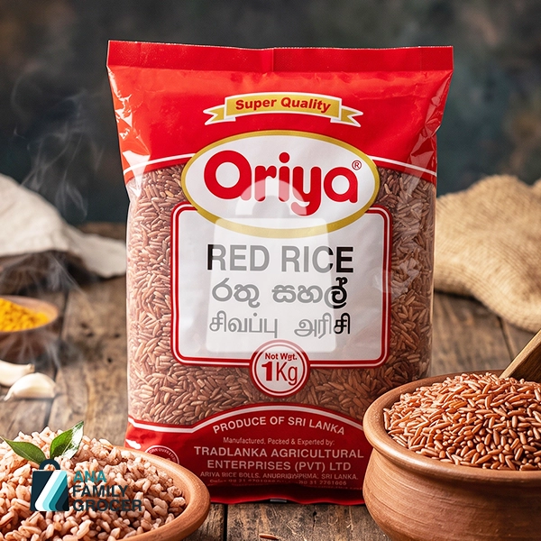 ARIYA RED RAW RICE 1KG