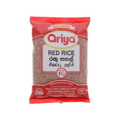 ARIYA RED RAW RICE 1KG
