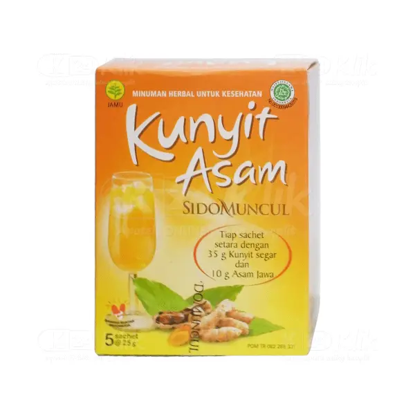 SIDOMUNCUL KUNYIT ASAM 25G