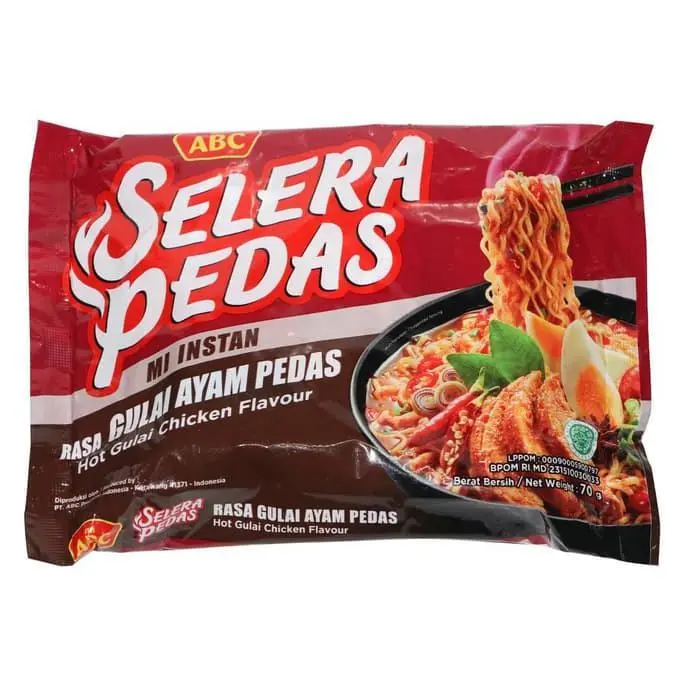 ABC SELERA PEDAS GULAI AYAM PEDAS 70G