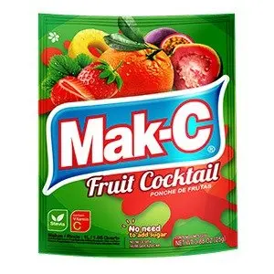 MAK-CJUICE POWDER FRUIT COCKTAIL 35G