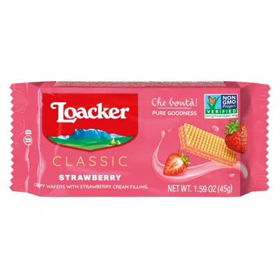 LOACKER CLASSIC STRAWBERRY 45G