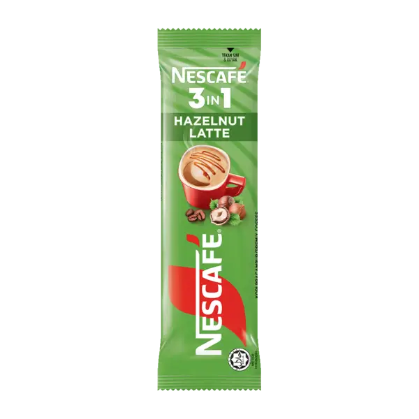 NESCAFE 3N1 HAZELNUT LATTE STP 23G